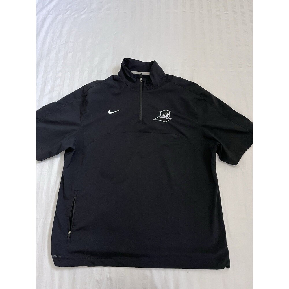 Nike Providence College Friars Dri-Fit 1/4 Zip Short Sleeve Jacket Coat Mens L